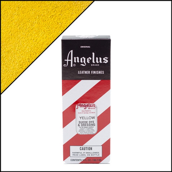 Angelus Yellow Suede Dye